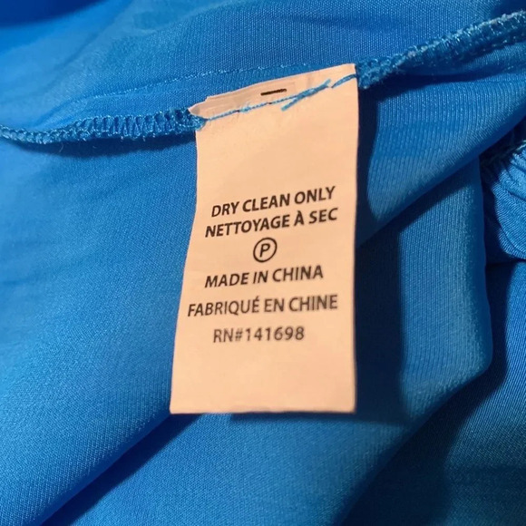 RAMY BROOK NWOT Mackinley Sleeveless Shirred Short Dress in Pool Blue - Picture 7 of 9